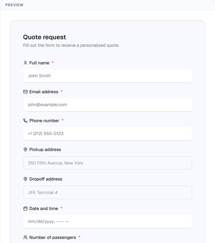 Turn an inquiry into a prepared booking